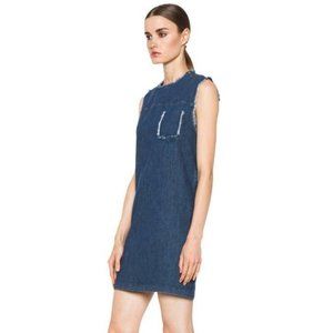 ACNE  Stretch Denim JEANS Dress OMEGA Indigo
